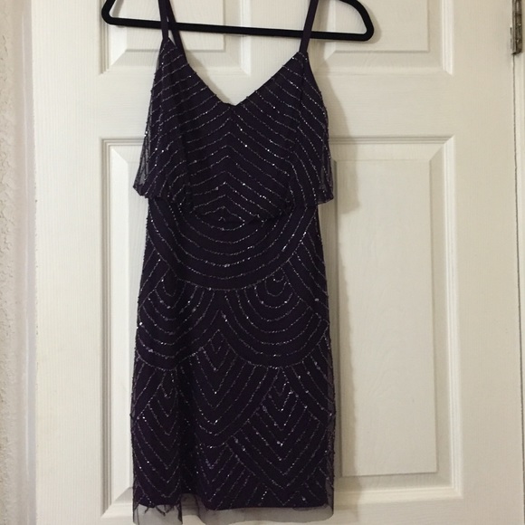 Adriana Papell blouson short dress