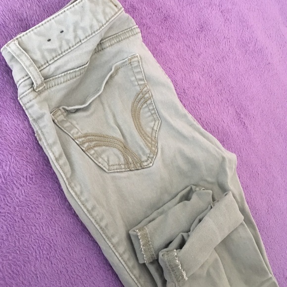 Olive green Hollister jeans - Picture 3 of 3