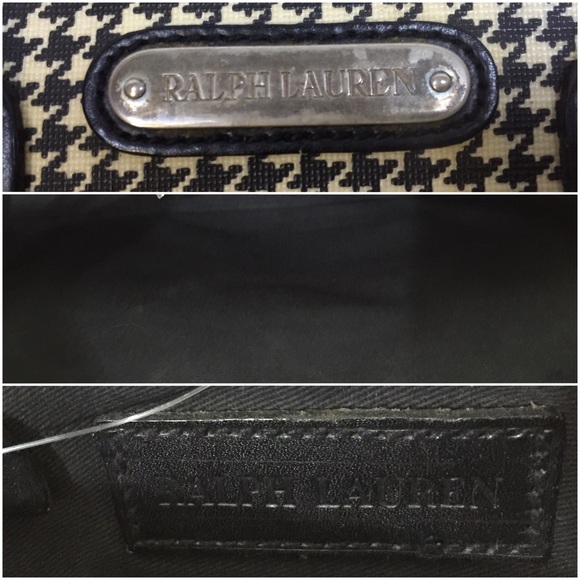 Ralph Lauren Bags Authentic Ralph Lauren Houndstooth Crossbody Bag Poshmark