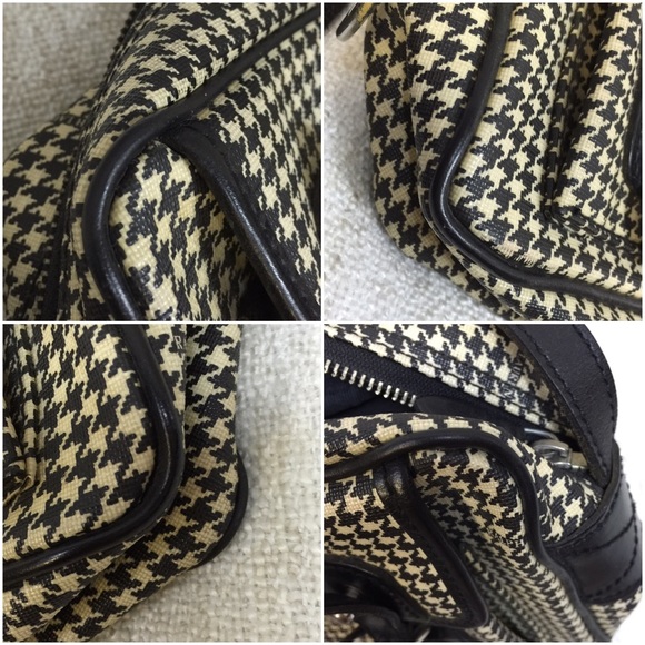 Ralph Lauren Bags Authentic Ralph Lauren Houndstooth Crossbody Bag Poshmark