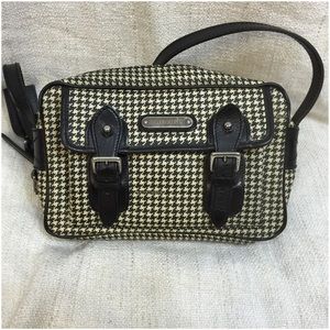 ⭐️Authentic Ralph Lauren Houndstooth Crossbody Bag