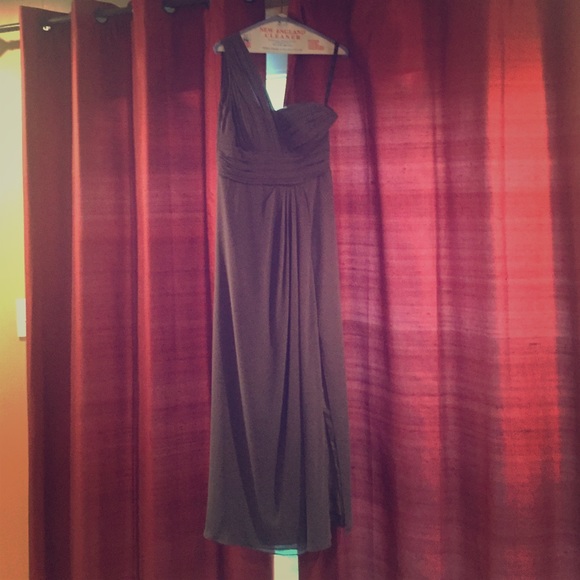 Bill Levkoff Dresses & Skirts - Bill Levkoff Steel Color Ethereal Dress