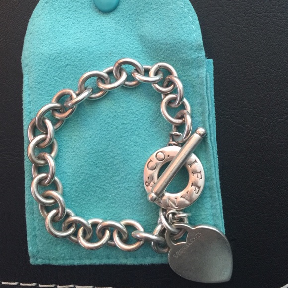 Tiffany & co toggle heart bracelet