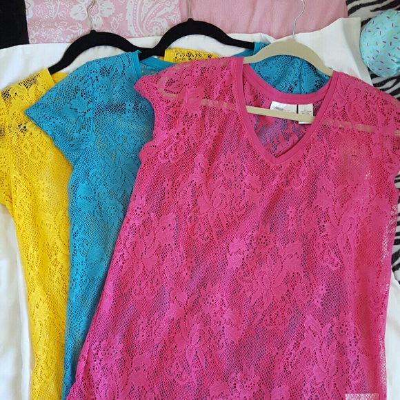 Full Lace Blouse -Set of 3