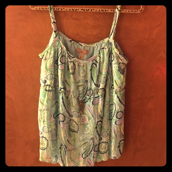 Boho paisley style tank