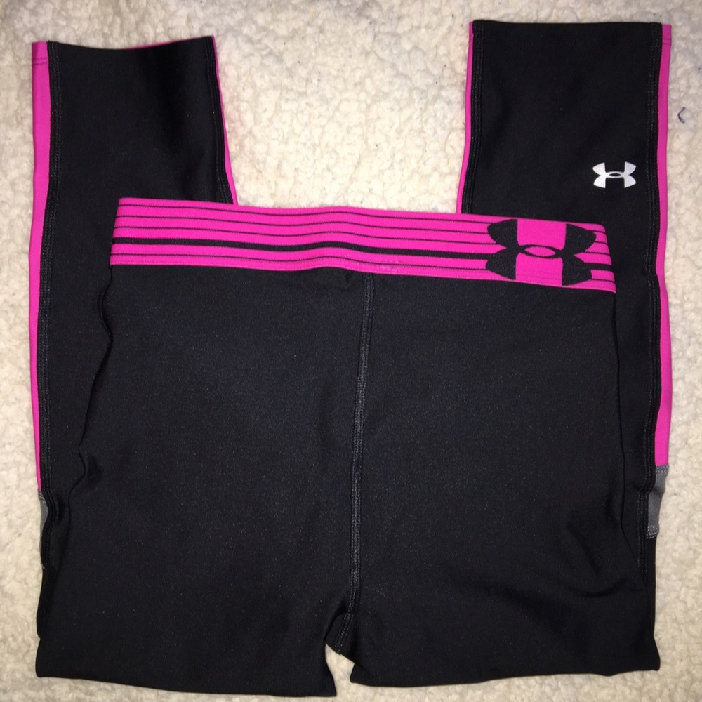 NWT Under Armour Heatgear Compression Capri - Picture 3 of 4
