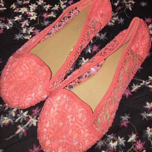 Peach ballet Flats