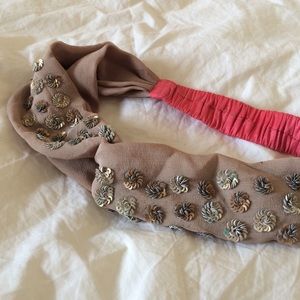 Anthropologie- Joshipura silk headband