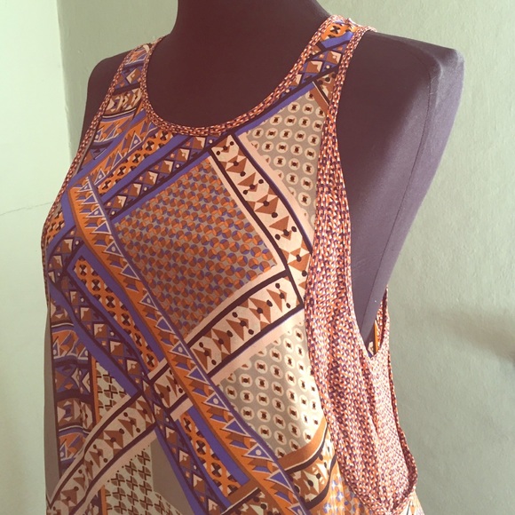 Gorgeous Printed Silk Tank