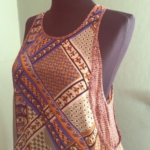 Gorgeous Printed Silk Tank