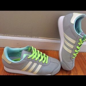 ADIDAS SAMOA GRAY/LIME GREEN 👟👟PRICE DROP!!!