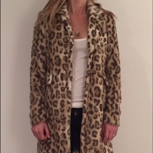 Rebecca Taylor Faux Fur Jacket