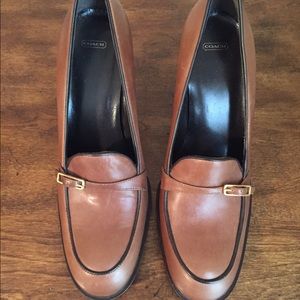 Coach Heeled Loafers