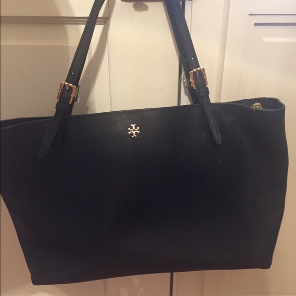 Tory Burch Black York Large Tote