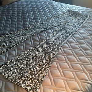 Flared boho palazzo pants