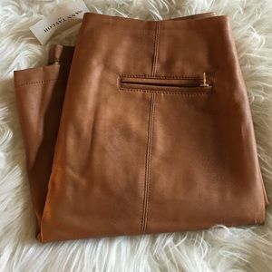 Ann Taylor leather skirt