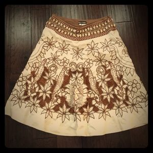 Beaded ornate skirt
