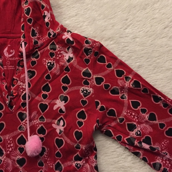 PJ Couture red pajamas