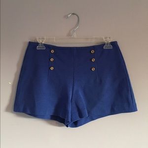 Blue Zara Shorts