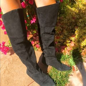 Steve Madden Over the Knee Suede Boots