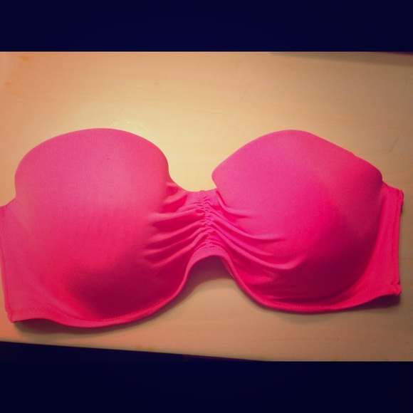 Victoria's Secret strapless swim top
