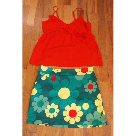Loudmouth Flower Skort Skirt