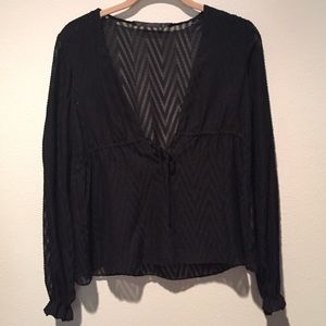 Black Zara shirt