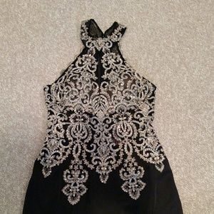 Black formal gown