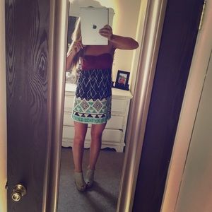 Billabong Bohemian Strapless Dress