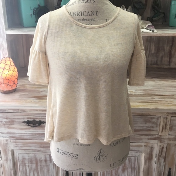 NWOT "Candlelight" butterfly-back top - Picture 3 of 3