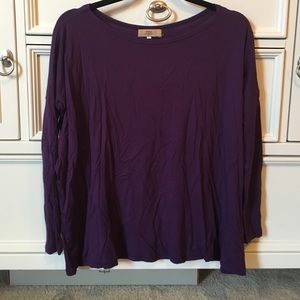 long sleved piko top