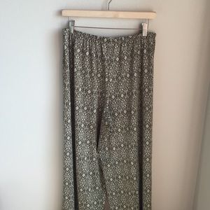 Patterned Palazzo Pants