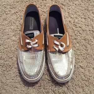 Sparkly Sperrys