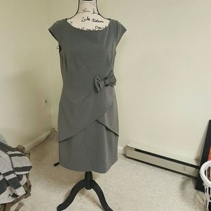 Grey Pencil Dress