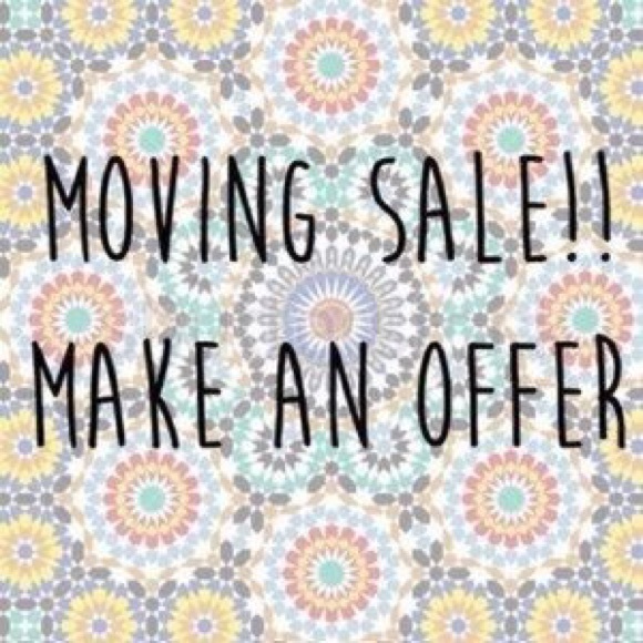 Moving sale! Make an offer!