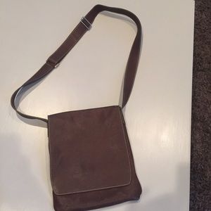 Cole Haan leather messenger bag