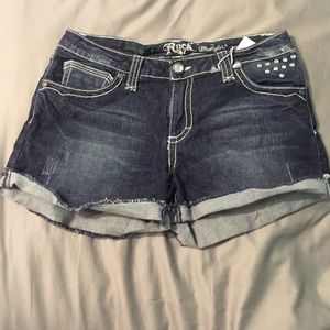 Custom made Jean shorts