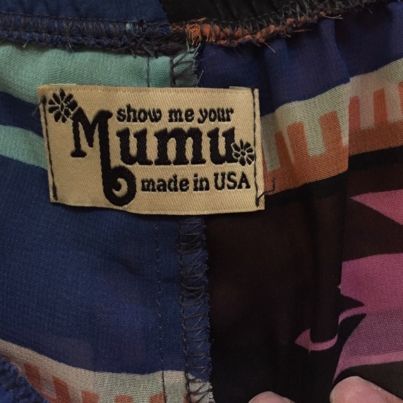 MAKE OFFER! NWOT Show Me Your Mumu Aztec Shorts S - Picture 2 of 3