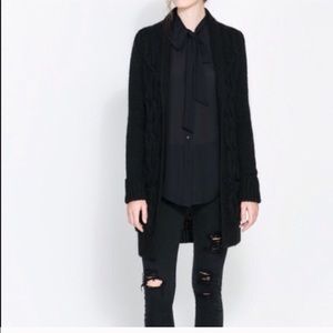 Black Zara Cardigan