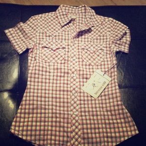 True religion western shirt SZ XS
