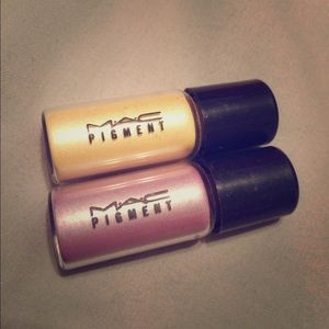 MAC Gold and Purple Mini Pigments