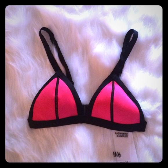H&M Triangle Swim Top. Size 4.