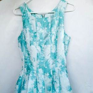 Lucy & Co   Silver and turquoise dress