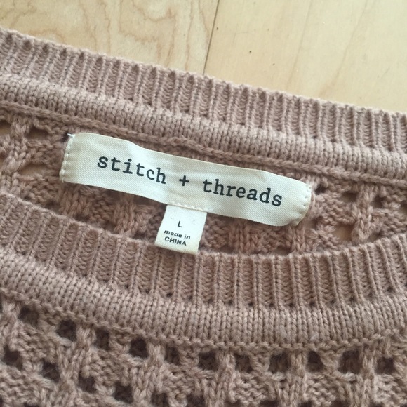 Mauve Knitted Sweater - Picture 3 of 3