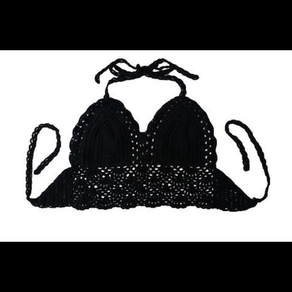Crochet bralette