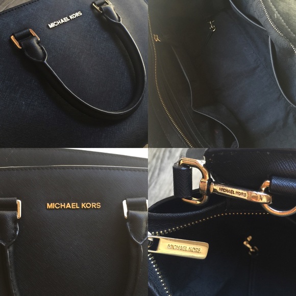 Michael Kors Large Black Selma Satchel - Picture 4 of 4