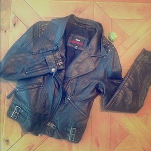 💚Miss Sixty💚 Leatherette Jacket