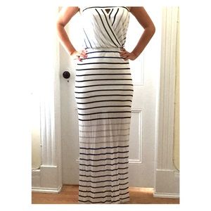 SUMMER CLOSET CLEARANCE Nautical OmbréStripe Dress
