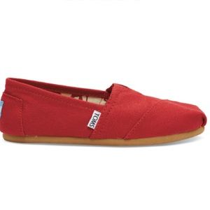 Red canvas toms