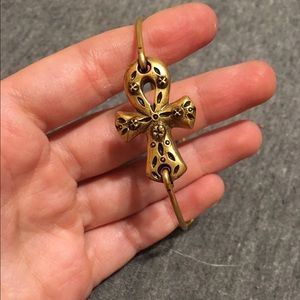 Alex and Ani cross bangle